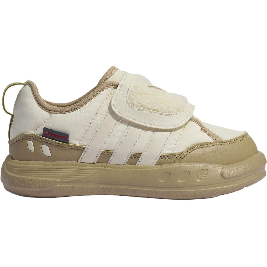 Кроссовки Adidas Puffy Skipper противоскользящая термозащитная низкопрофильная повседневная детская обувь - изображение 2