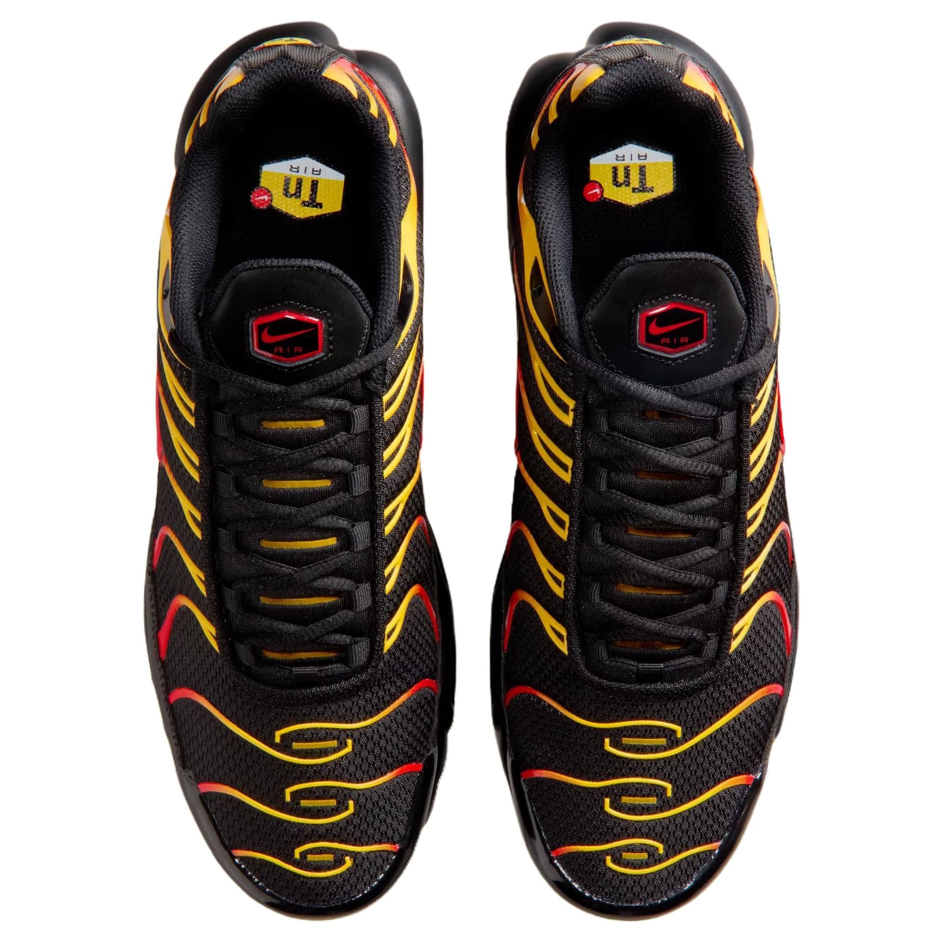 Кроссовки для бега Nike Air MAX Plus Беговые кроссовки Унисекс Черные - изображение 4