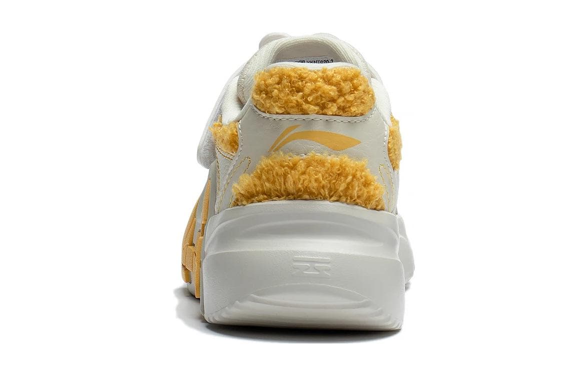 Кроссовки Li-Ning YOUNG x Disney Универсальный амортизирующий износостойкий лоу-топ кроссовки Белый Желтый подростковый - изображение 5