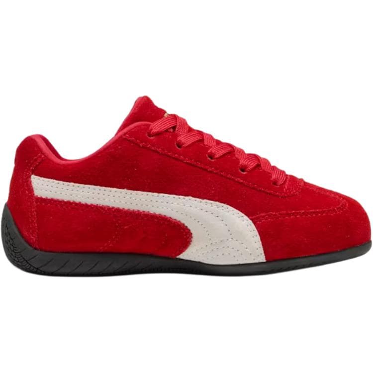 Кроссовки PUMA Speedcat Устойчивые к истиранию Низкие Детские Лайфстайл Кроссовки Красные Детские - изображение 2