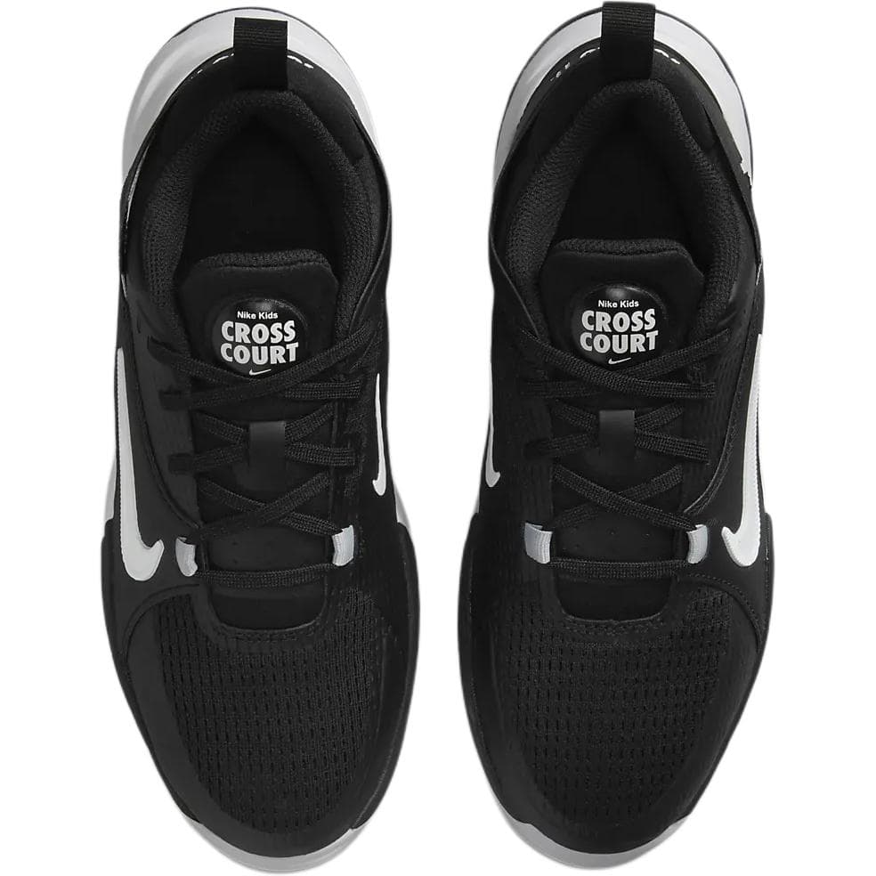 Кроссовки для баскетбола Nike Crosscourt Low Детские баскетбольные кроссовки Черно-белые - изображение 3