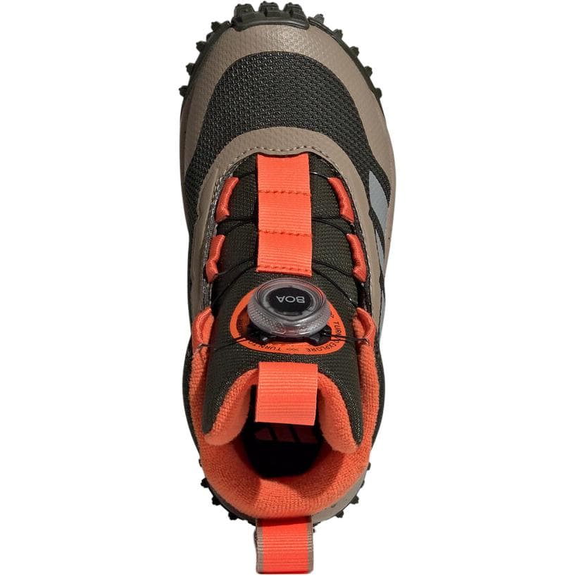 Кроссовки Adidas Fortatrail MID Повседневная детская обувь коричневый цвет - изображение 4