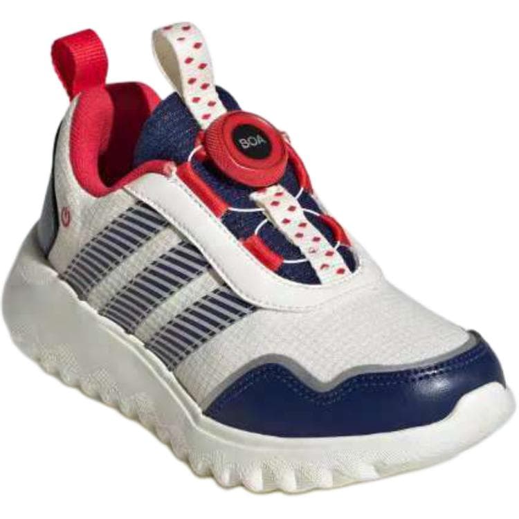 Кроссовки Adidas Activefle Low Топ Детские Лайфстайл Обувь Нефритовый Белый Темно-Синий Каменный Красный Детский - изображение 3