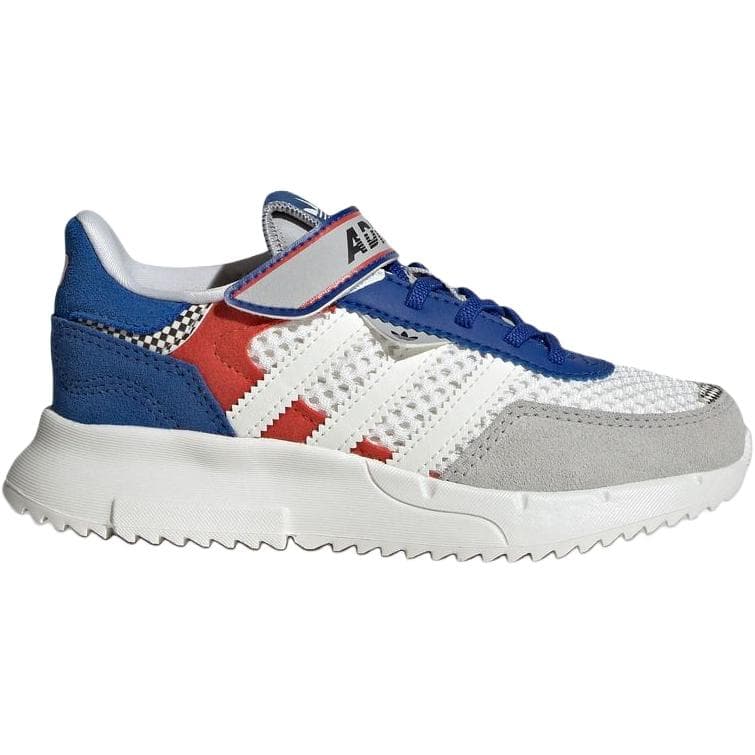 Кроссовки Adidas Originals Retropy F2 Ткань Низкие Кеды Детские Лайфстайл Обувь Светло-Серый Синий Детский - изображение 2