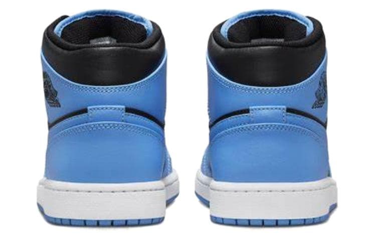 Кроссовки для баскетбола Jordan Air Jordan 1 Mid University Blue GS - изображение 7