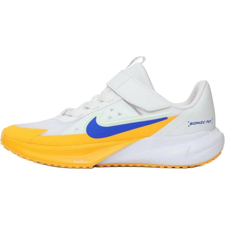 Кроссовки Nike SONIC FLY Low Топ Детские беговые кроссовки Белый Желтый Детский - изображение 1