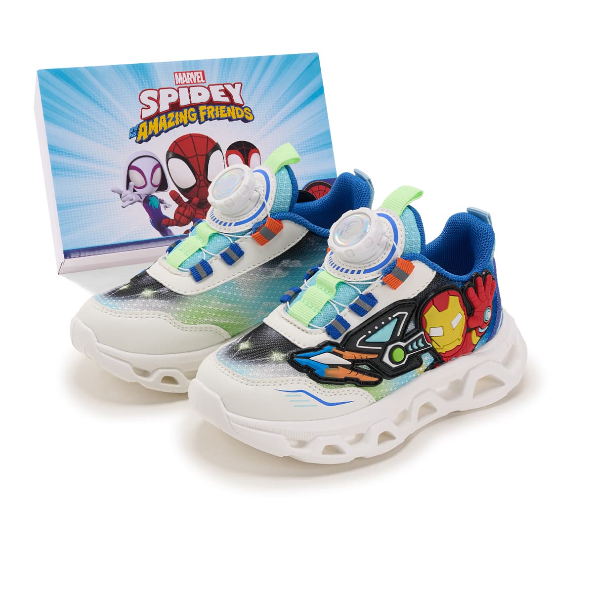 Кроссовки Disney Марвел Антискользящий Анти-удар Амортизация Лоу-топы Kids Lifestyle Shoes Детский - изображение 1