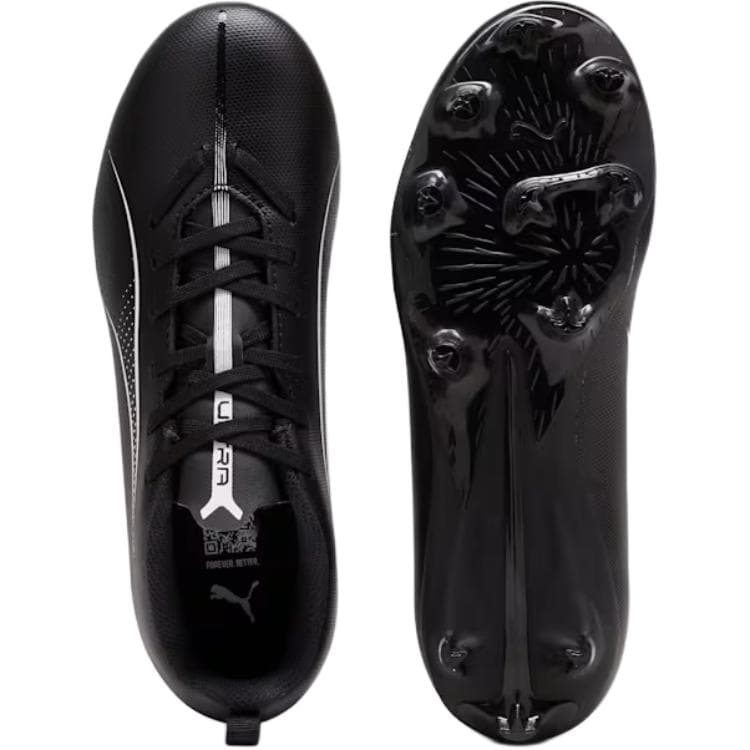 Бутсы PUMA Низкие футбольные бутсы для детей черные детские - изображение 4