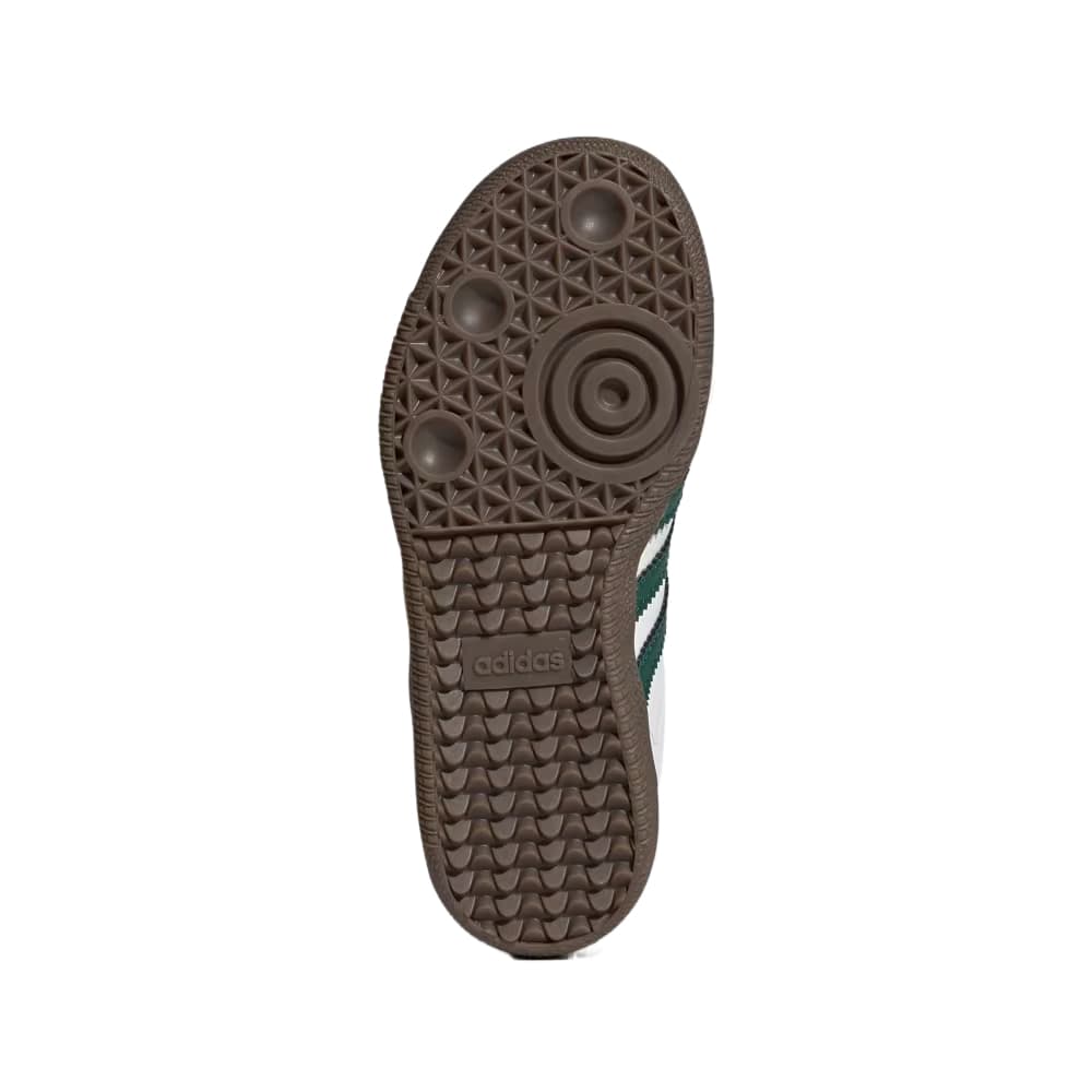 Кроссовки Adidas Originals Samba OG Кожа Детские Кроссовки для Тренировок Серый Белый Цвет - изображение 6