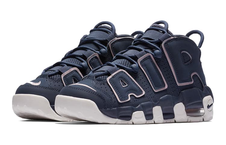 Кроссовки для баскетбола Nike Air More Uptempo Thunder Blue GS - изображение 5