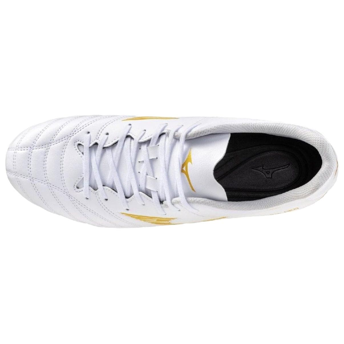 Кроссовки для футбола Mizuno MONARCIDA NEO 3 AG Искусственная трава Футбольные бутсы Унисекс Белый Золото - изображение 3