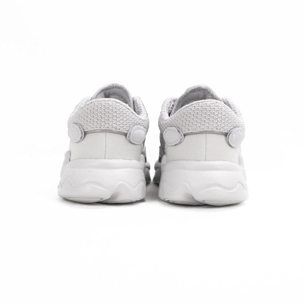 Кроссовки Adidas Ozweego противоскользящие низкие детские повседневные кроссовки серо-белого цвета - изображение 4