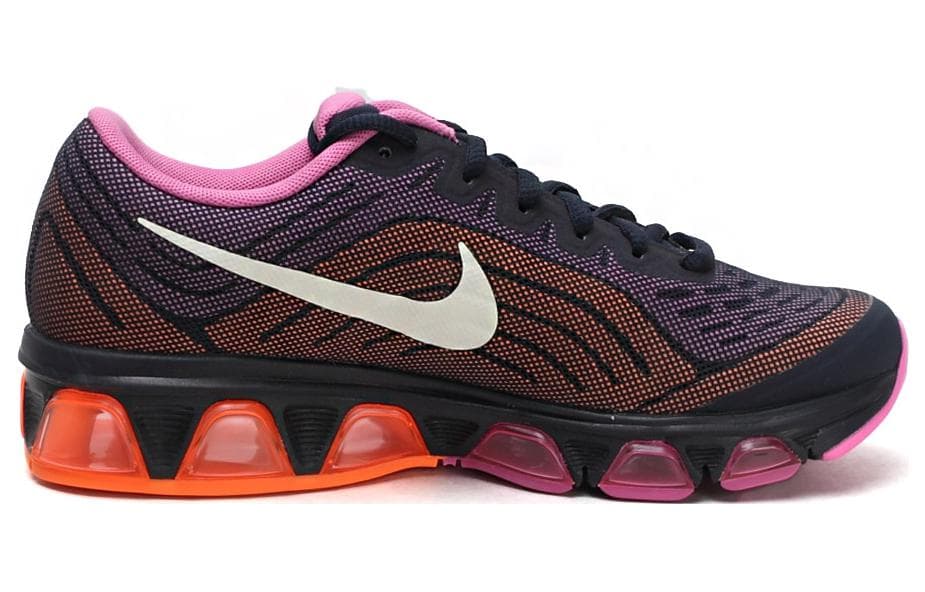 Кроссовки Nike Air MAX Tailwind 6 Амортизация Устойчивость к истиранию Низкий верх Повседневная обувь Синий Фиолетовый Подростки - изображение 2