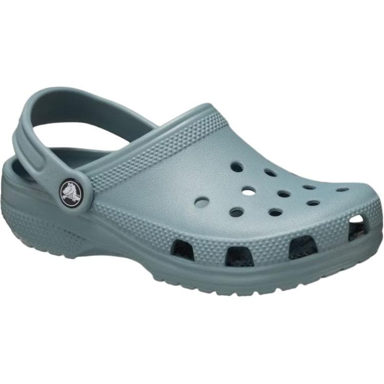 Crocs Classic clog Устойчивые к истиранию Детские Сабо из резины Зеленые - изображение 3
