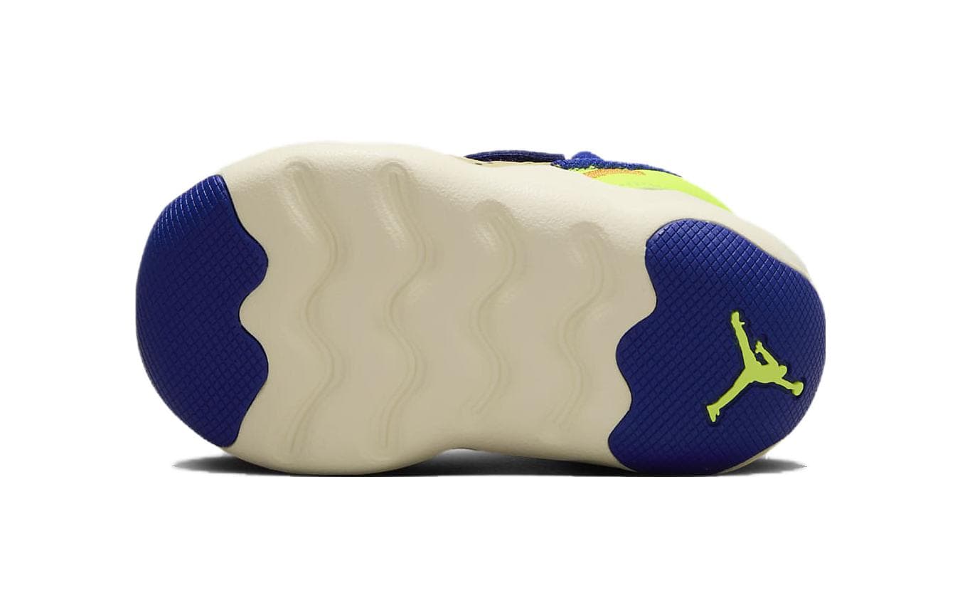 Кроссовки Jordan 23 7 SE TD Амортизация Поддержка Низкий Верх Обувь для Малышей Коричневый Синий Зеленый Для Младенцев и Малышей - изображение 6