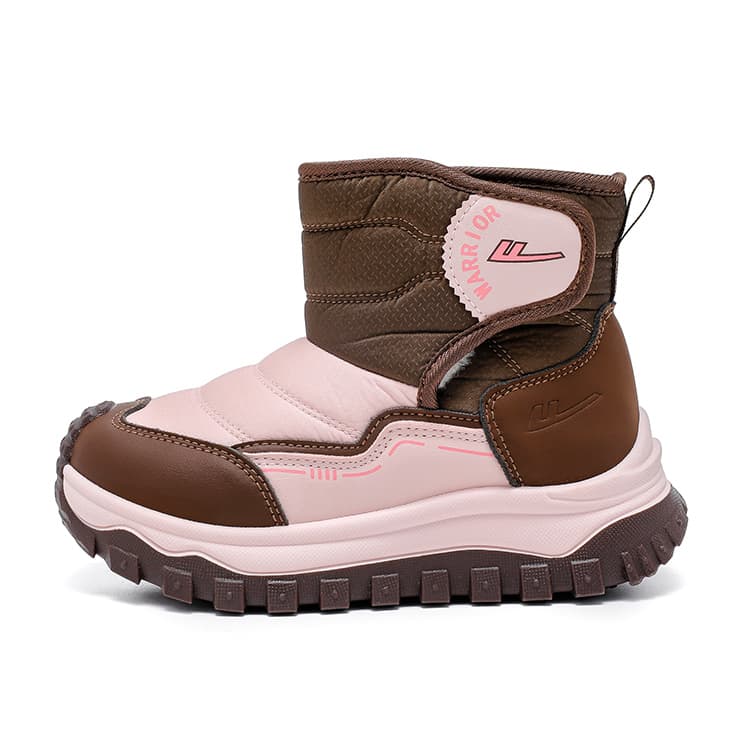 Warrior противоскользящие устойчивые к истиранию термические увеличивающие высоту высокие зимние детские сапоги - изображение 1