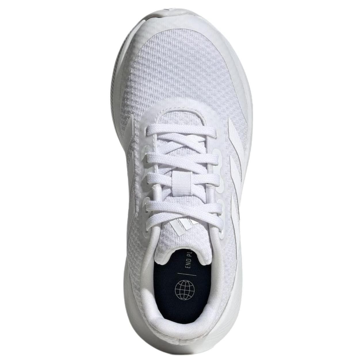 Кроссовки Adidas Core Faito противоскользящие низкие детские беговые кроссовки белый унисекс - изображение 4