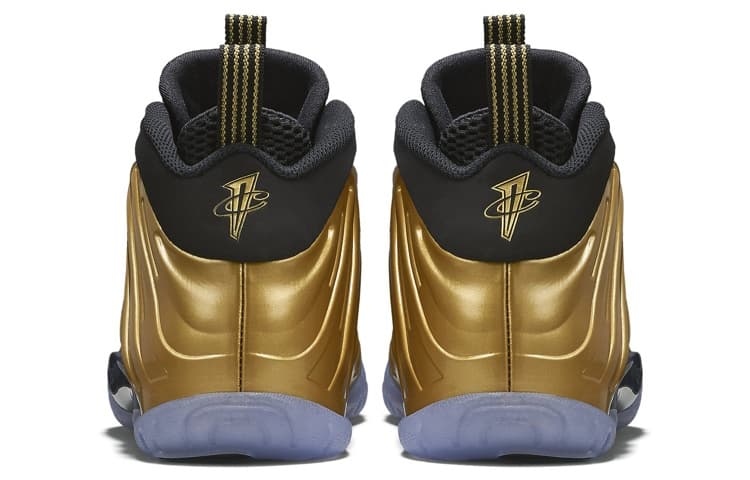 Кроссовки для баскетбола Nike Foamposite One Metallic Gold GS - изображение 5