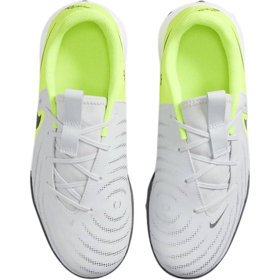 Бутсы Nike Jr. Phantom GX 2 Academy Low Топ Детские футбольные бутсы Серебристо-желтый Черный Детский - изображение 4