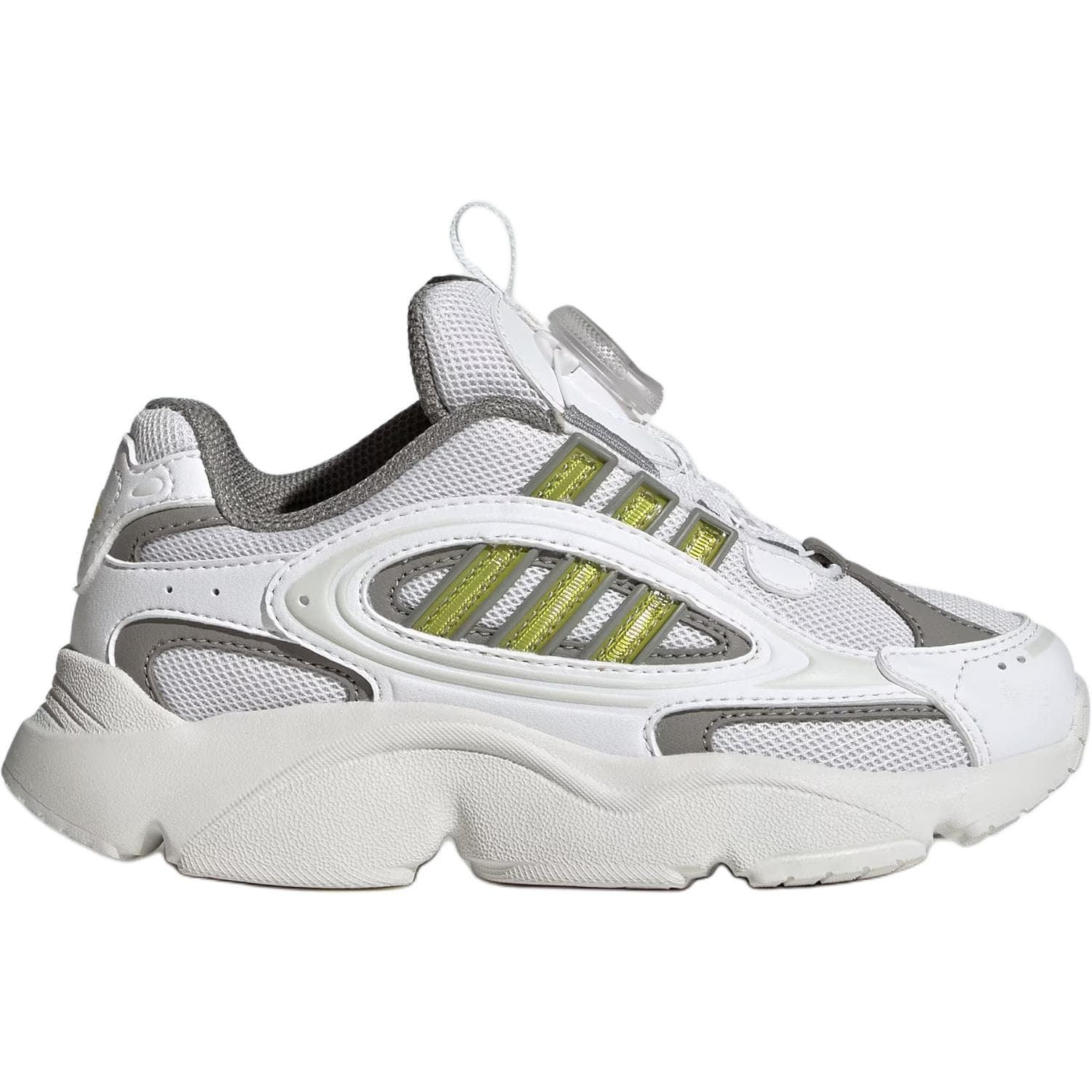Кроссовки Adidas Originals Ozmillen Low Топ Kids Lifestyle Shoes Бело-зеленый Детский - изображение 2