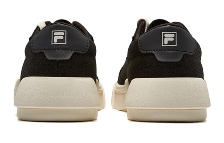 FILA KIDS Противоскользящие Износостойкие Низкие Детские Кеды Черно-Белые - изображение 4