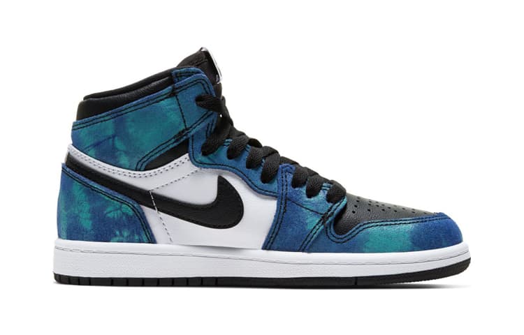 Кроссовки для баскетбола Jordan Air Jordan 1 High OG "Tie-Dye" - изображение 4