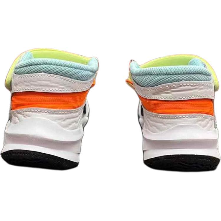 Кроссовки для баскетбола Nike Team Hustle D 10 противоскользящие MID детские баскетбольные кроссовки белые для малышей - изображение 4