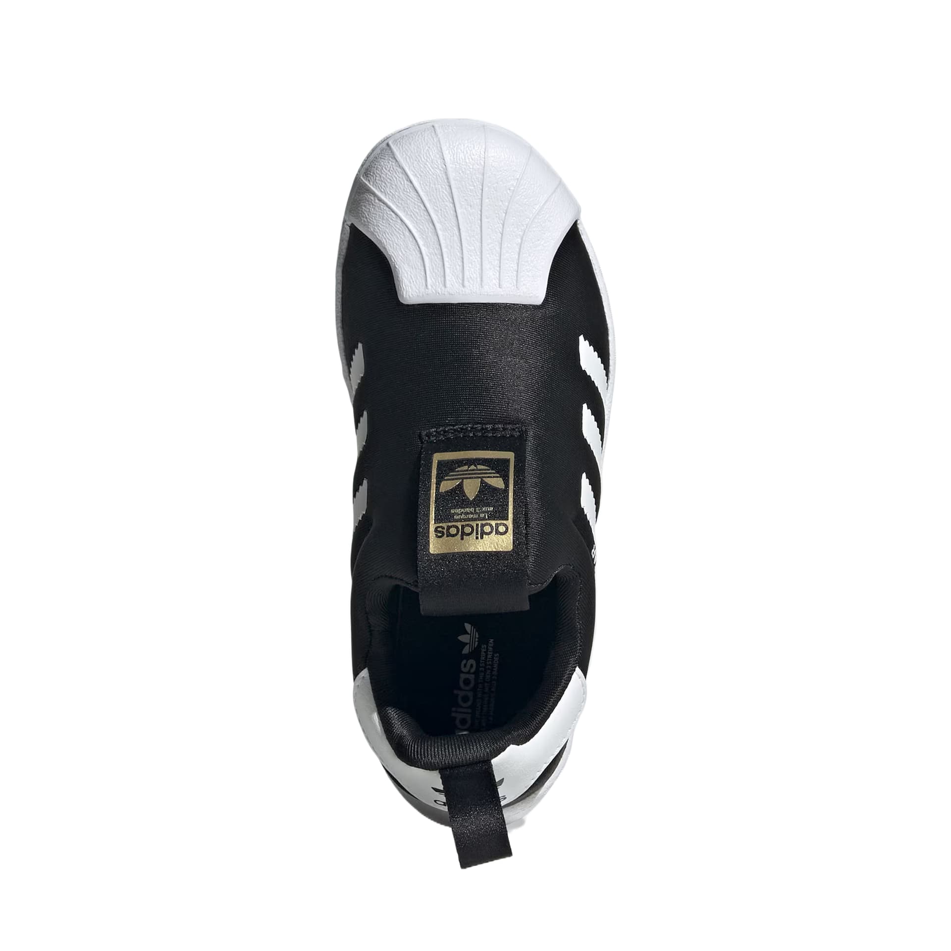 Adidas Originals SUPERSTAR 360 Ткань Низкие Кроссовки для Тренировок Детские Черные Малыш - изображение 5