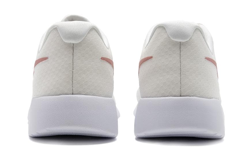 Кроссовки Nike Tanjun EasyOn GO BG Противоскользящие Амортизация Отскок Дышащие Низкие Беговые кроссовки Белый Красный Унисекс - изображение 4