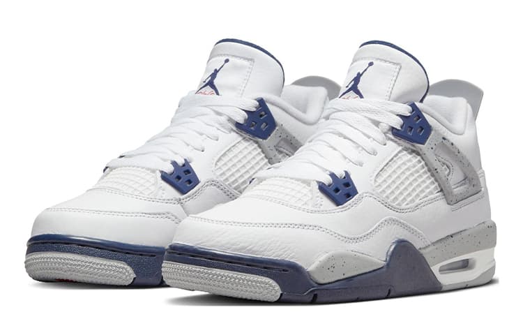 Кроссовки для баскетбола Jordan Air Jordan 4 "Midnight Navy" GS - изображение 2