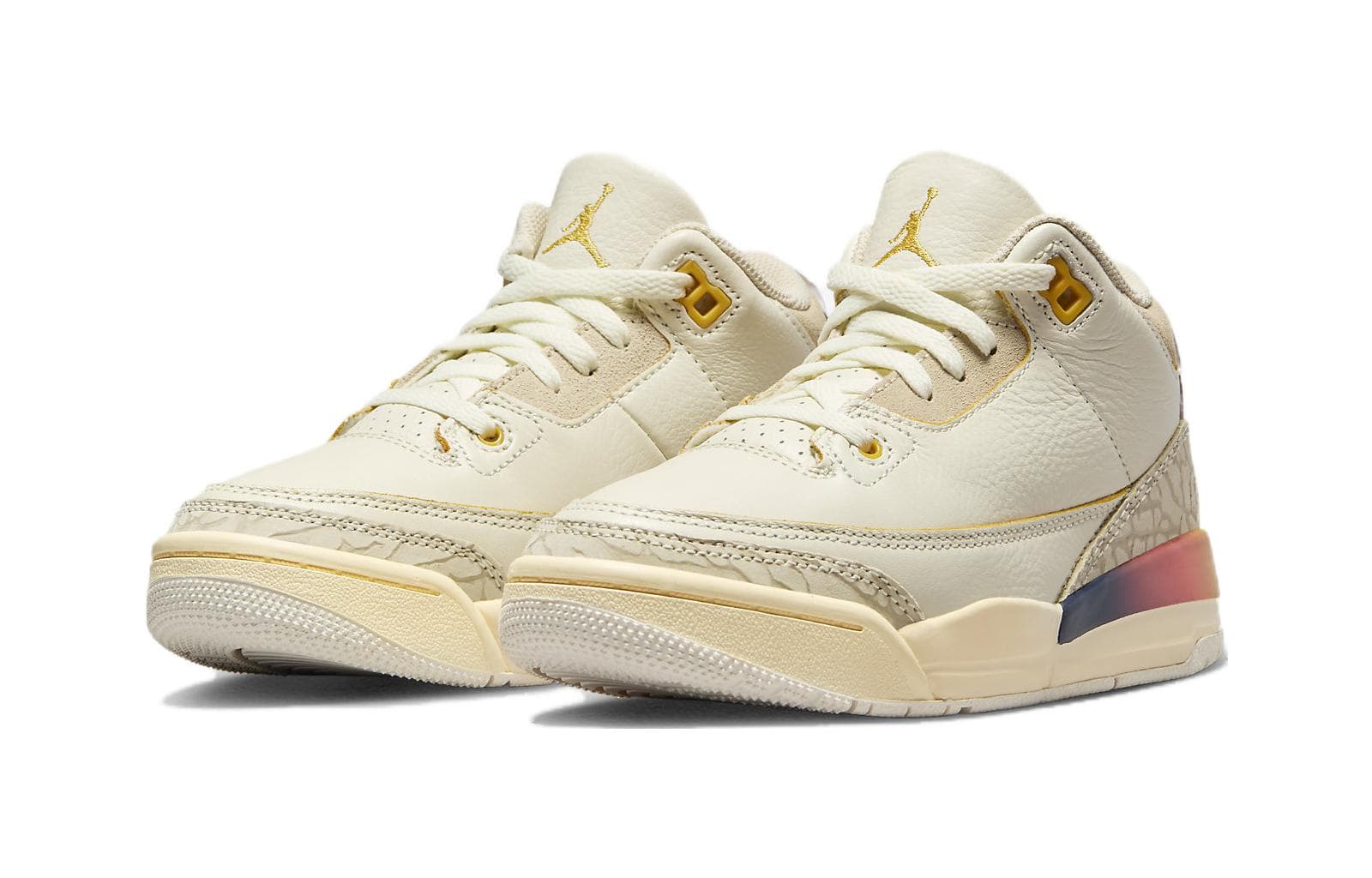 Кроссовки для баскетбола J Balvin x Jordan Air Jordan 3 Retro SP "Medelln Sunset" - изображение 3