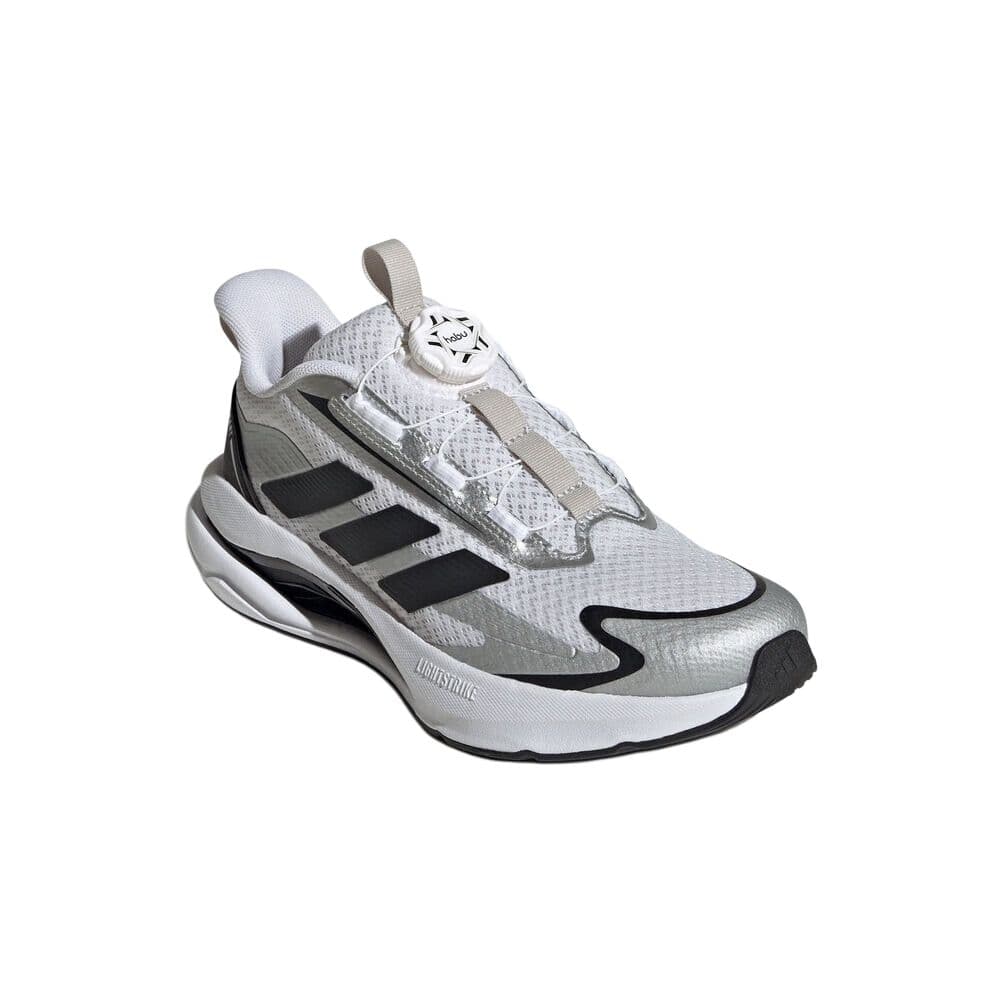 Кроссовки Adidas LIGHTDART HABU J Противоскользящие Износостойкие Беговые Кроссовки Белые Детские - изображение 3
