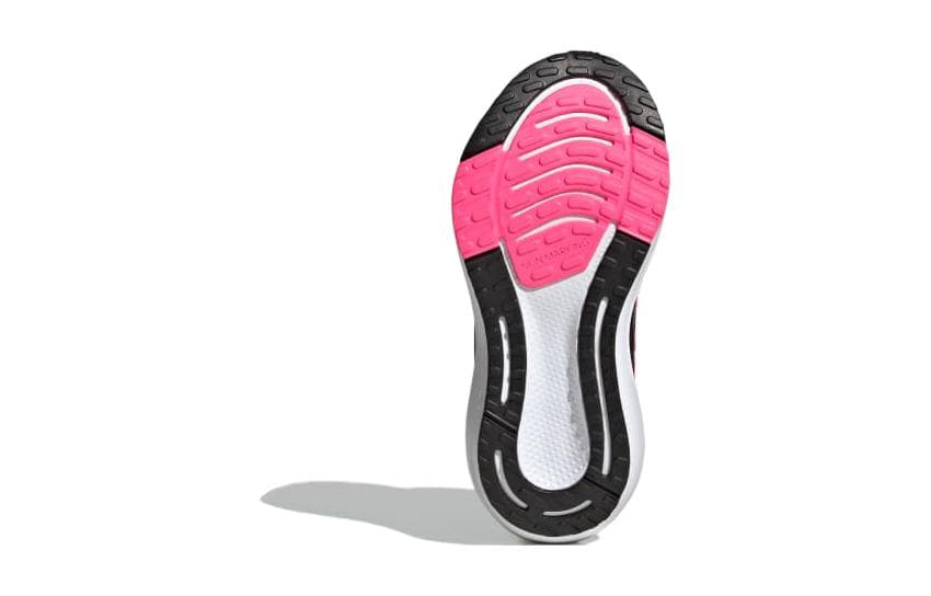 Кроссовки Adidas ULT Противоскользящие Износостойкие Низкие Кроссовки для Беговых Занятий для Детей Черные Розовые Детские - изображение 6