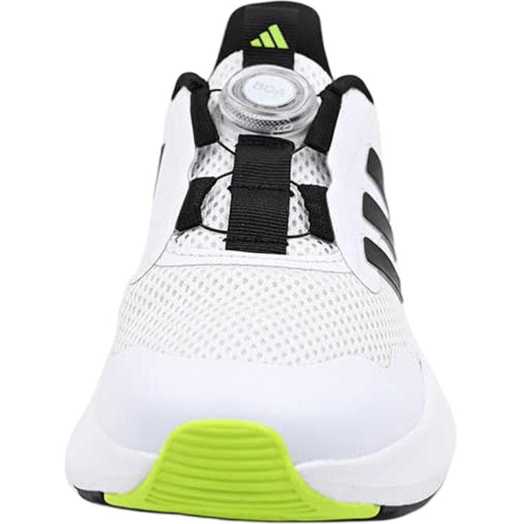 Кроссовки Adidas Противоскользящие Износостойкие Низкие Детские Беговые Кроссовки Белые Малыш - изображение 4