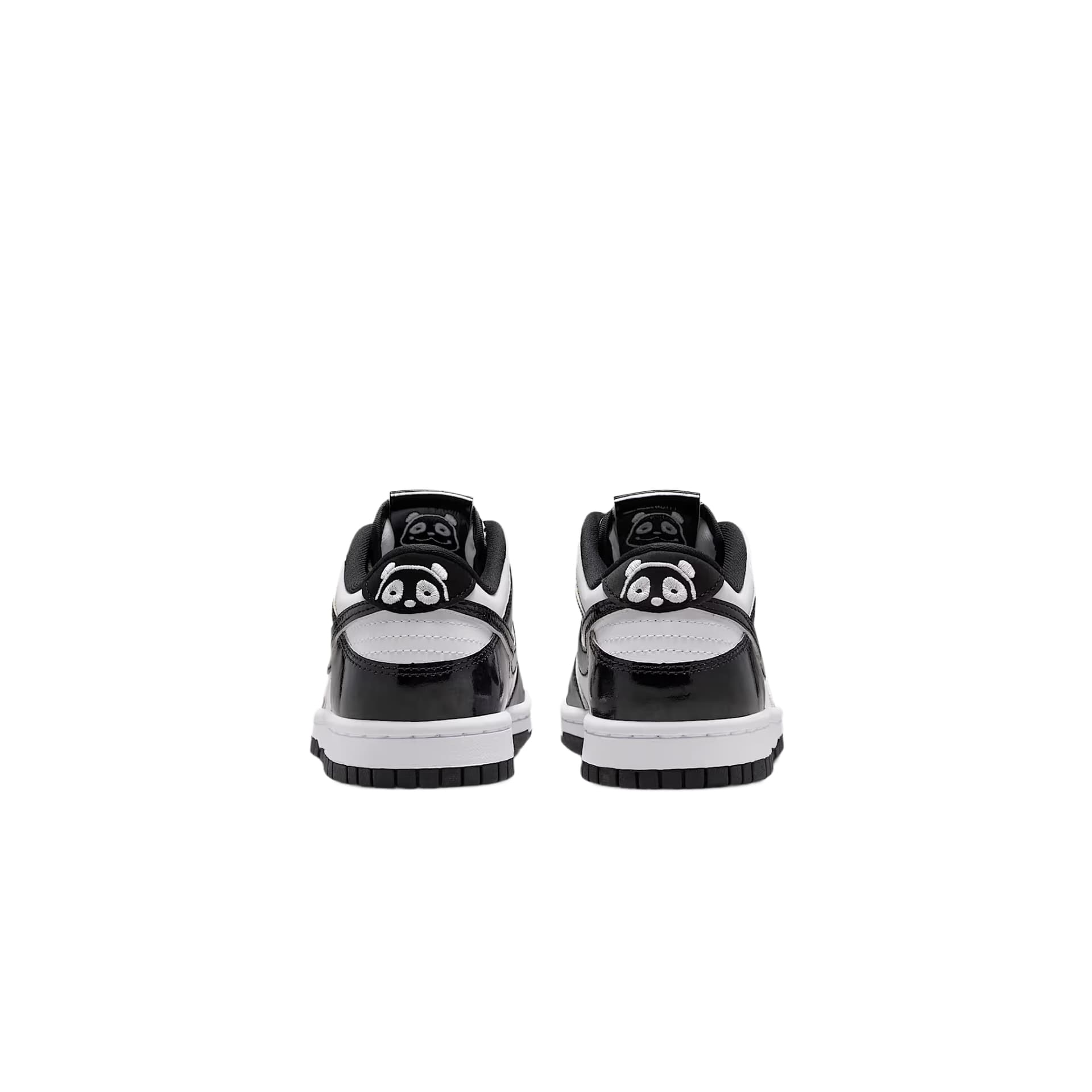 Nike Dunk Mid Топ Тренировочные Кроссовки Черный Белый Унисекс - изображение 5