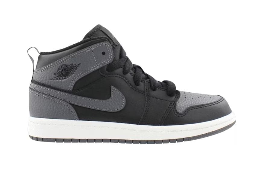 Кроссовки для баскетбола Jordan Air Jordan 1 Mid 'Dark Grey' - изображение 2
