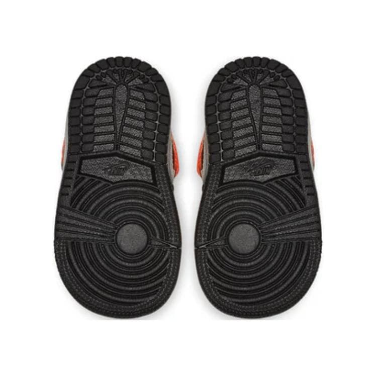 Jordan Air Jordan 1 Mid "Black Orange Light Bone" TD - изображение 3