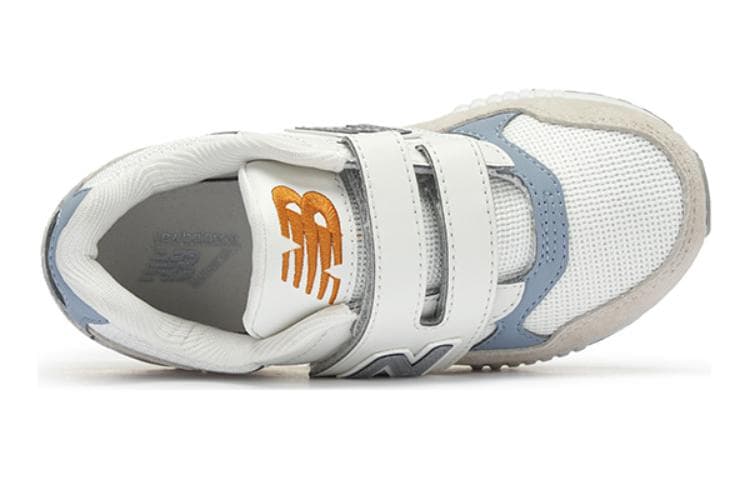 Кроссовки new balance Low Топ Kids Lifestyle Shoes Бело-серый Детский - изображение 2