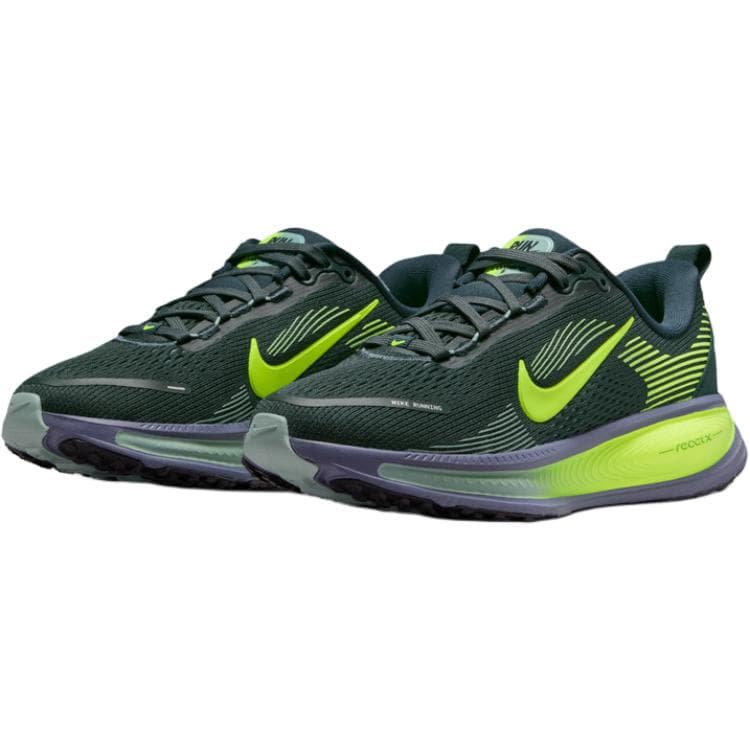 Кроссовки Nike Vomero 18 Low Топ Детская Беговая Обувь Черная Зеленая Малыш - изображение 3