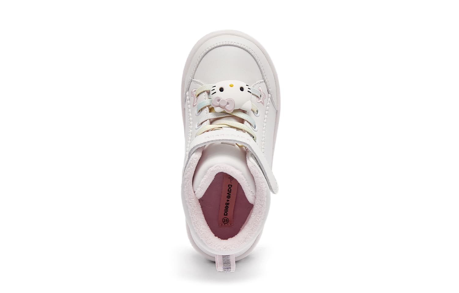Кроссовки DAVE&BELLA Hello Kitty Детские Скейтборды High Top Ecru Дошкольный - изображение 3