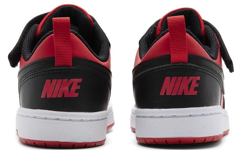 Кроссовки Nike Court Borough Low Recraft PS (PS) Противоскользящий Амортизация Устойчивый к истиранию Низкий Топ - изображение 4