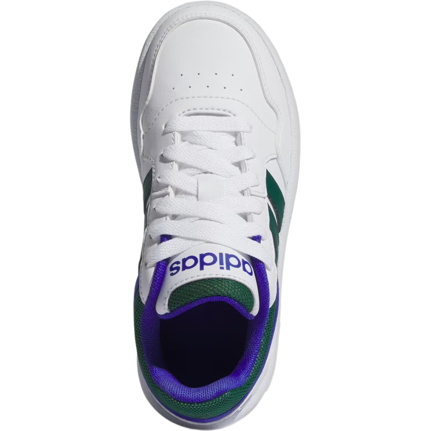 Кроссовки для баскетбола Adidas Hoops Low Топ Детская Баскетбольная Обувь Белая Малыш - изображение 4