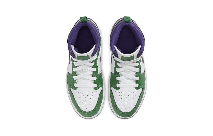 Кроссовки для баскетбола Jordan Air Jordan 1 Mid "Incredible Hulk" - изображение 5