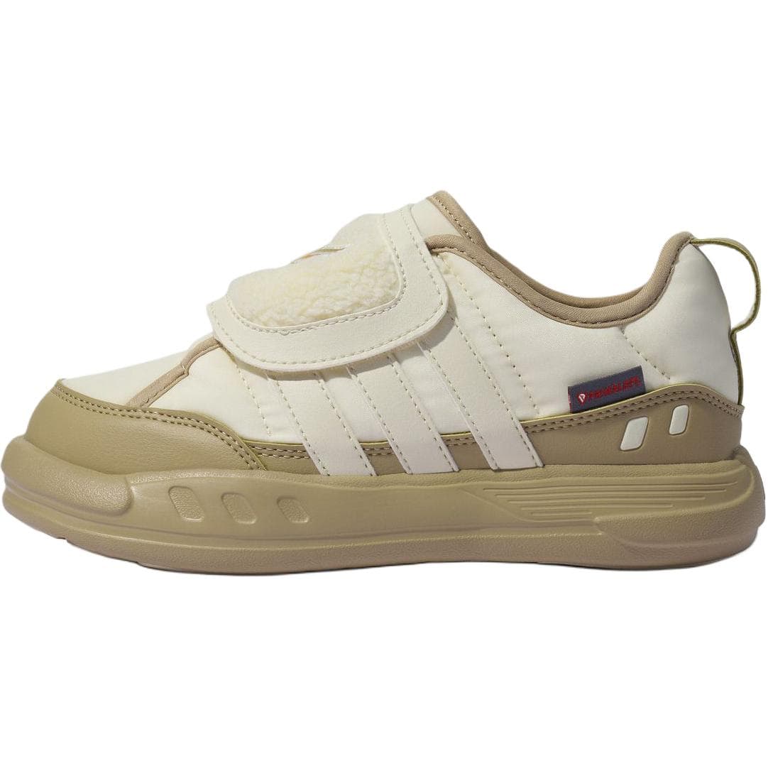 Кроссовки Adidas Puffy Skipper противоскользящая термозащитная низкопрофильная повседневная детская обувь - изображение 1