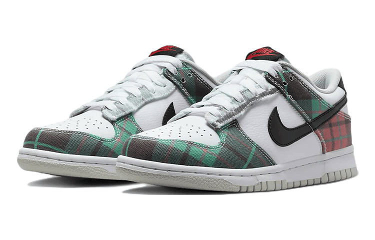 Кроссовки Nike Dunk Low Plaid GS - изображение 4