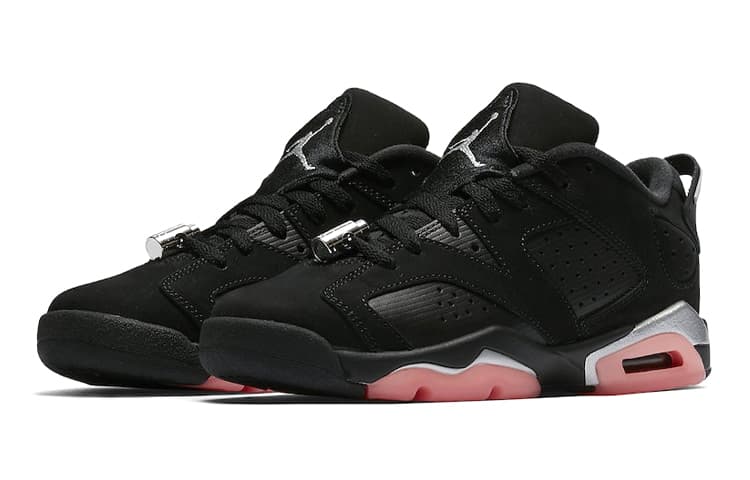 Кроссовки для баскетбола Jordan Air Jordan 6 Retro Low Sunblush GS - изображение 4