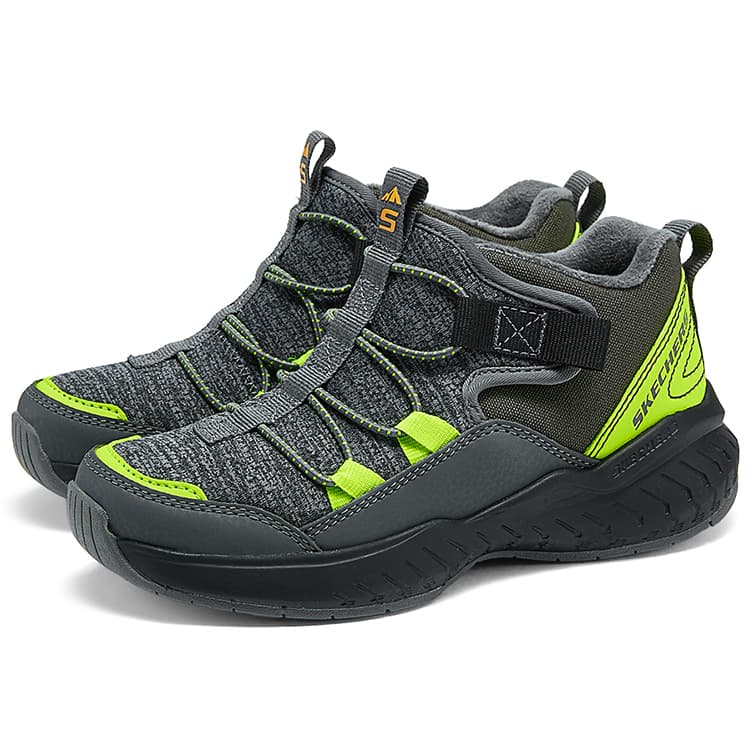 Skechers Kids' Botинки Угольный Серый Лимон для Детей - изображение 2