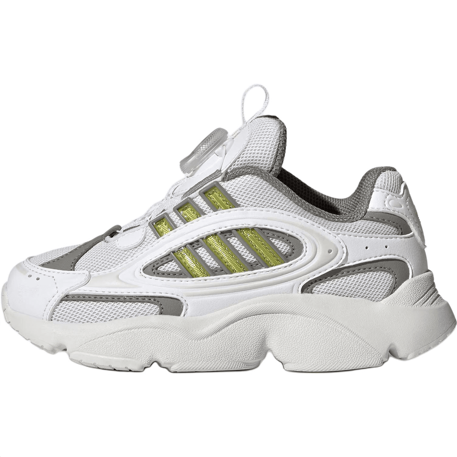 Кроссовки Adidas Originals Ozmillen Low Топ Kids Lifestyle Shoes Бело-зеленый Детский - изображение 1