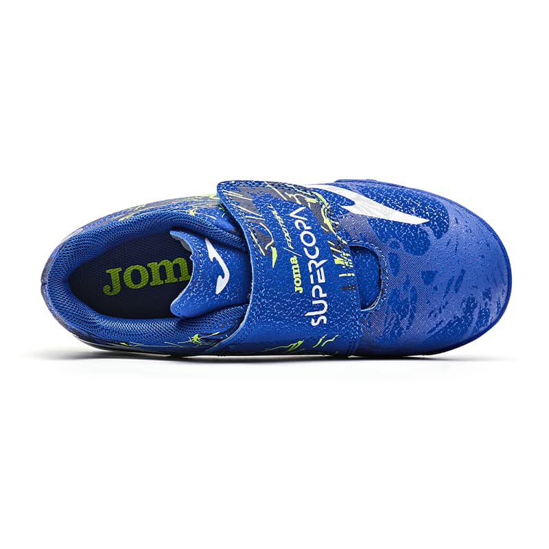 Бутсы Joma Синтетическая кожа Low Топ Детские футбольные бутсы Синий Подростки - изображение 4