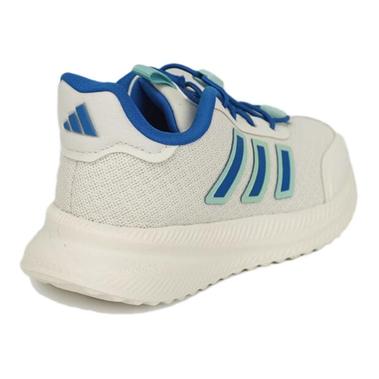 Adidas X_PLRPATH Устойчивые к истиранию низкие детские кроссовки для тренировок белые и синие детские - изображение 4